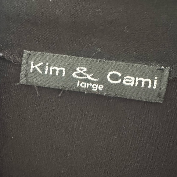 Kim & Cami Translucent Open Sweater L - Picture 3 of 6